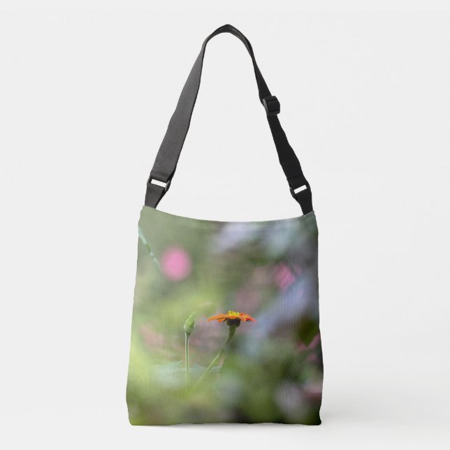 Tithonia i trädgården axelväska (Framsida)