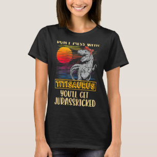 Titi Rex Dinosaurs Mamma Saurus T Shirt