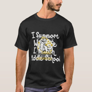 Titi Saurus Jurasskick ed Solrosskjorta Spanska T Shirt