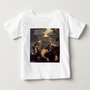 Titian Citat & David/Goliath Målning Gåvor Tee