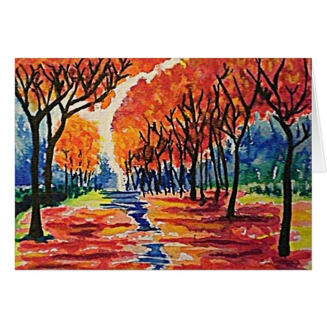 titian förundra sig hälsningskort (Framsidan Horizontal)