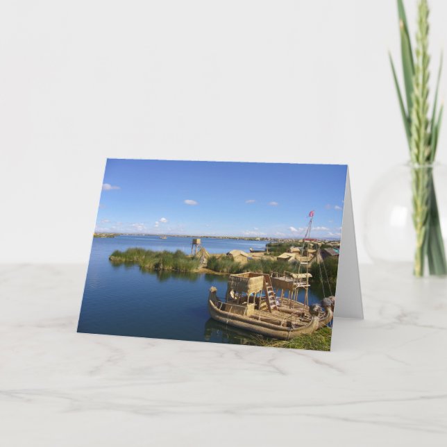 titicaca öbåt kort (Framsida)