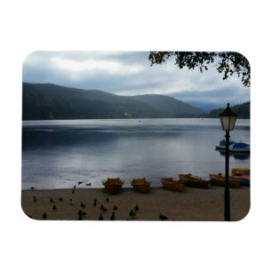 Titisee böjlig magnet för sjöTyskland