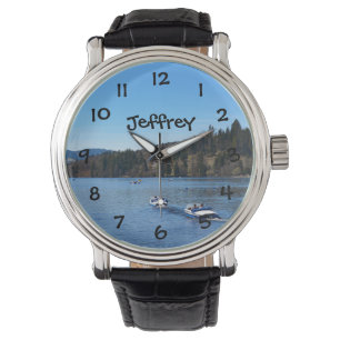 Titisee sjö i Schwarzwald Armbandsur