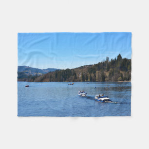 Titisee sjö i Schwarzwald Fleecefilt