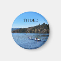 Titisee sjö i Schwarzwald     