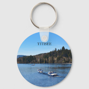 Titisee sjö i Schwarzwald Nyckelring