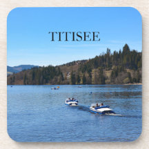 Titisee sjö i Schwarzwald