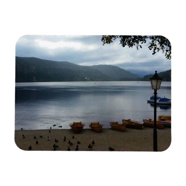 Titisee Sjö Tyskland flexibelt magnet (Horisontell)
