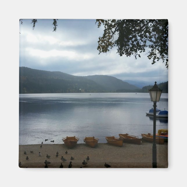 Titisee sjö Tyskland Magnet (Framsidan)
