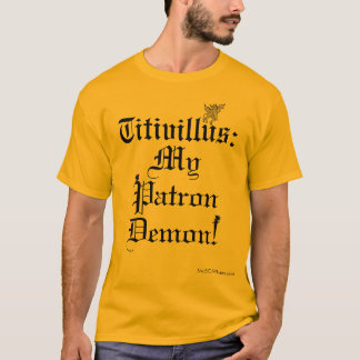 Titivillus: Beskyddaredemon (ljusa skjortor) T-shirt