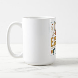 Title Dad Level Expert Eye Roller Funny Father’s Kaffemugg
