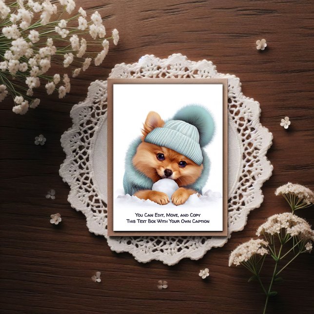 Title: Humorous Customizable Any Occasion Postcard Vykort (Skapare uppladdad)