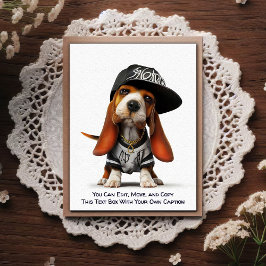Title: Humorous Customizable Any Occasion Postcard Vykort