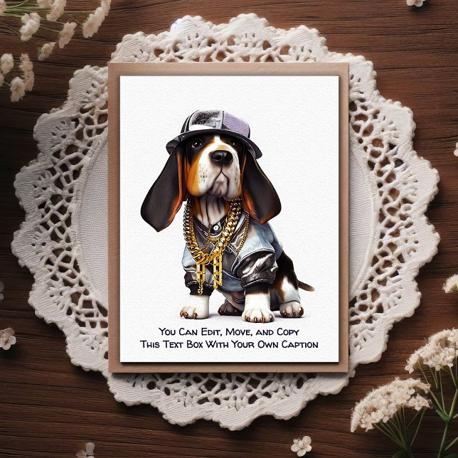 Title: Humorous Customizable Any Occasion Postcard Vykort (Skapare uppladdad)