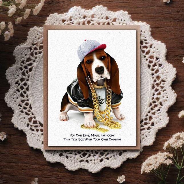 Title: Humorous Customizable Any Occasion Postcard Vykort (Skapare uppladdad)