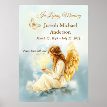 Title:
In Loving Memory Angel Candle – Custom Name