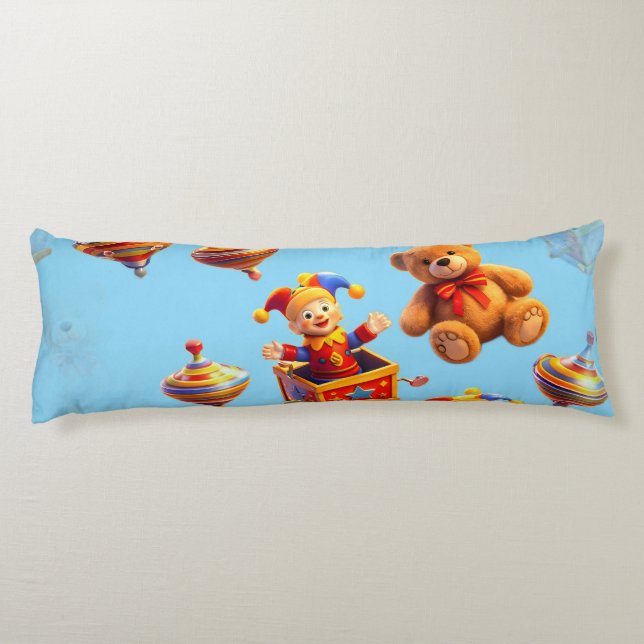 Title the ultimate playtime companion kroppskudde (Baksidan)