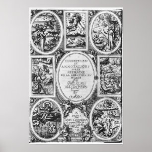 Titlepage av 'Commentaires et Annotations� Poster