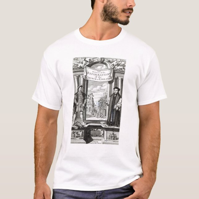 Titlepage historieReformationkyrkan England Tee (Framsida)