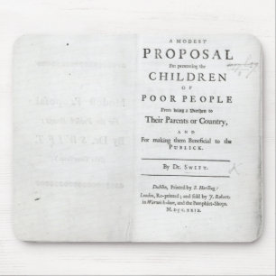 Titlepage till 'en blygsamma Proposal Musmatta