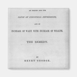 Titlepage till 'framsteg och Poverty Magnet