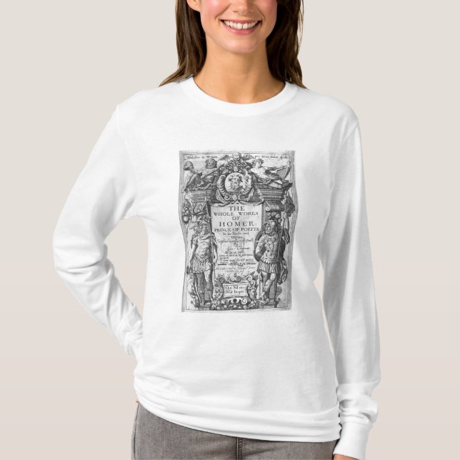 Titlepage till 'helhetsarbetena av Homer T-shirt (Framsida)