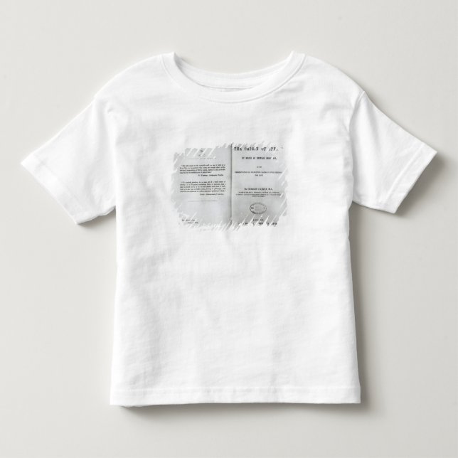 Titlepage till 'på ursprung av art tee (Framsida)