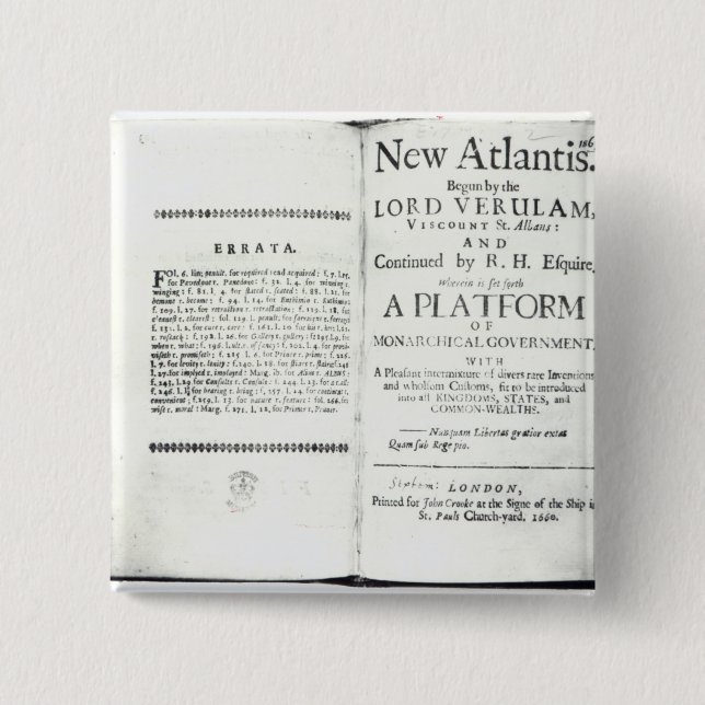 Titlepages till Francis Bacon Knapp (Framsida)