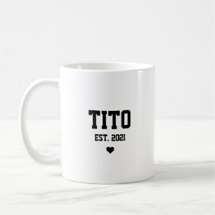 Tito Farbror Graviditets Meddelande Present Kaffem Kaffemugg