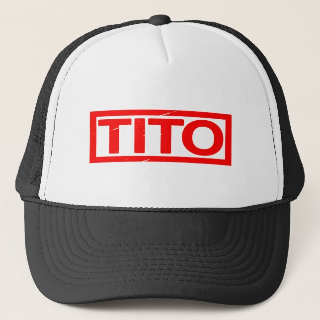 Tito Frimärke Keps (Framsida)