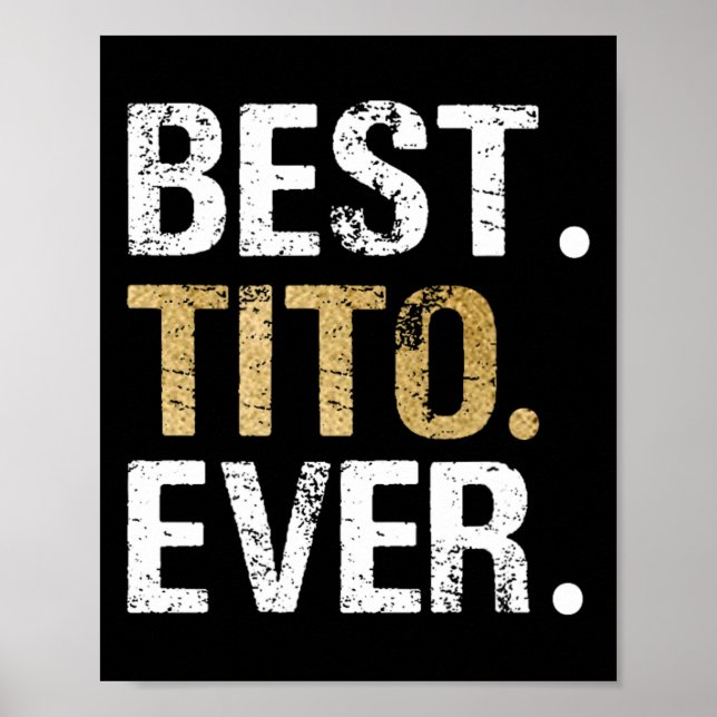 Tito har gett till spanska mexikanska morfar poster (Framsidan)