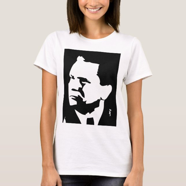 TITO PRESIDENT AV JUGOSLAVIEN T-SHIRT (Framsida)