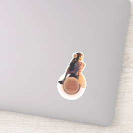 Titta aldrig bakåt klistermärken