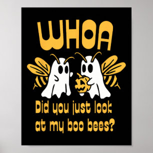 Titta bara på min Boo Bees Funny Hallow. Poster