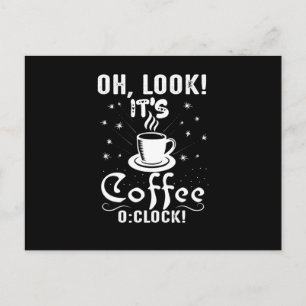 Titta Det Är Kaffeklocka Vykort