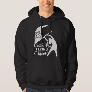 Titta efter flygande föremål hoodie