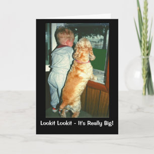 Titta! En annan födelsedag är på väg åt er! Kort