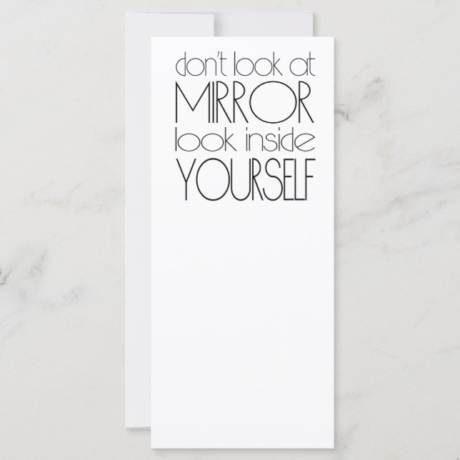 Titta in i dig själv (Framsida)