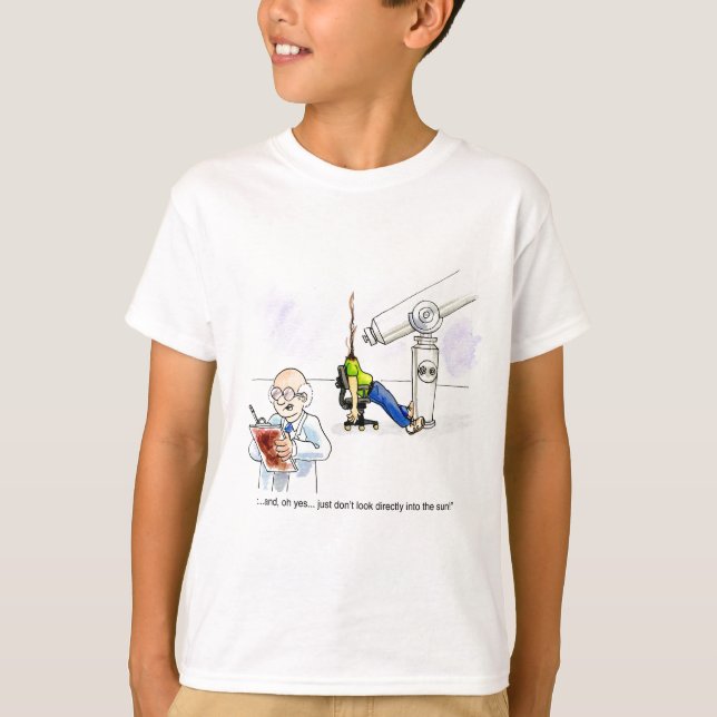 Titta inte in i Sol! T-shirt (Framsida)