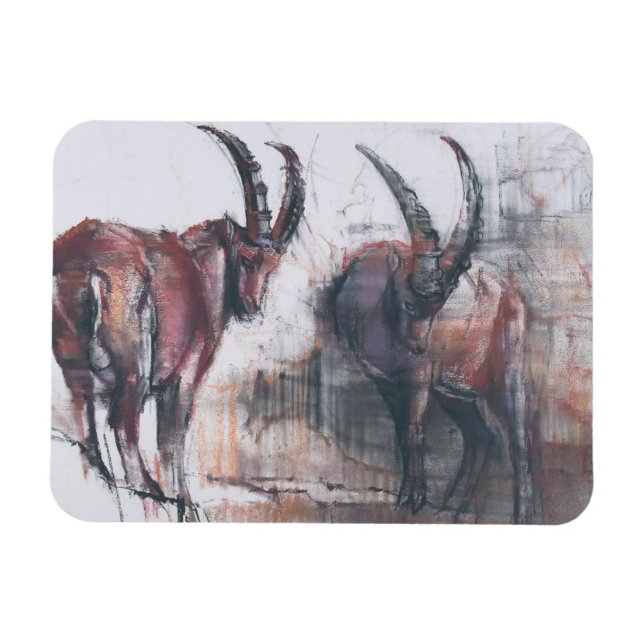 Titta inte nedåt magnet (Horisontell)