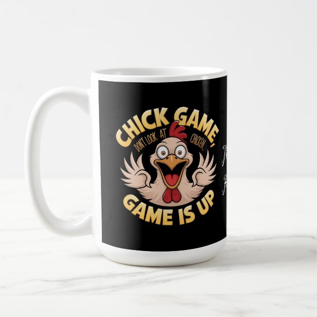 Titta inte på den vackra färgen.. kaffemugg (Vänster)