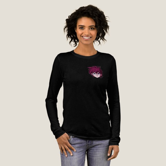 Titta inte på mig, DUMHUVUD  T Shirt (Hel framsida)