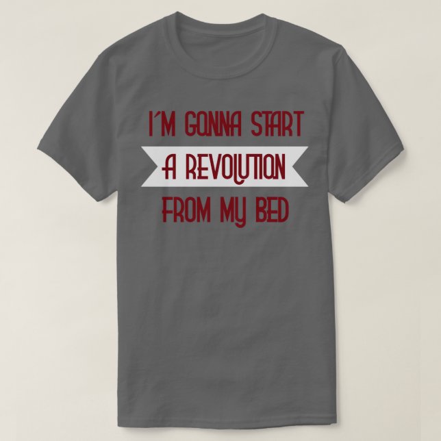 Titta inte tillbaka i Ilburgundy1 T Shirt (Design framsida)
