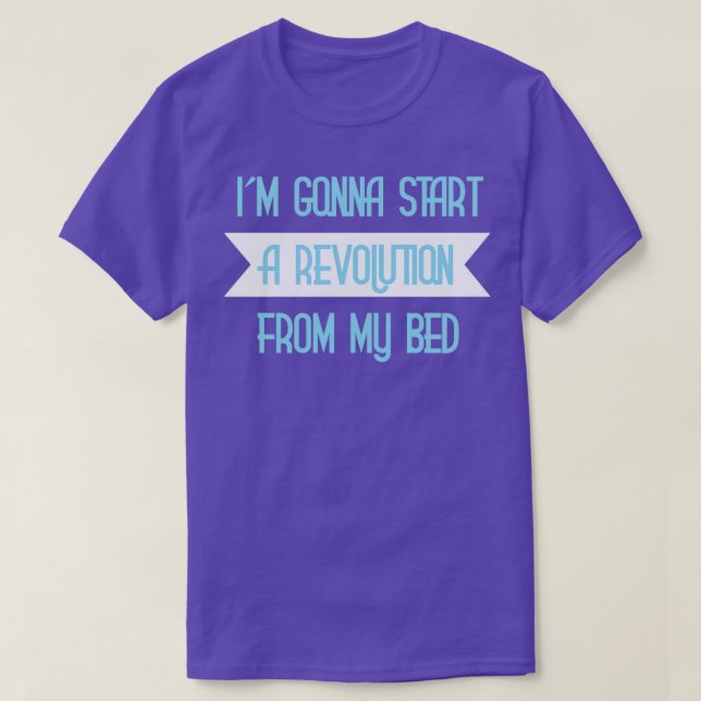 Titta inte tillbaka i Vinterblå1 T Shirt (Design framsida)
