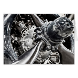 Titta inuti en Propeller Hälsningskort