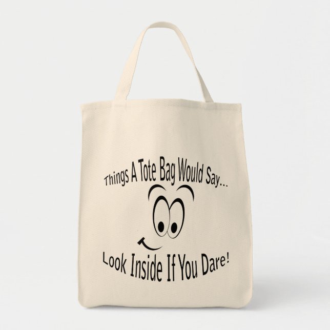 Titta inuti Tote Bag Tygkasse (Framsidan)