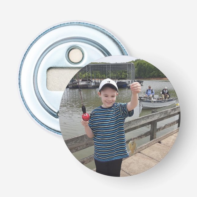 TITTA! Min första fisköverföring överför fotot Flasköppnare (Framsidan)