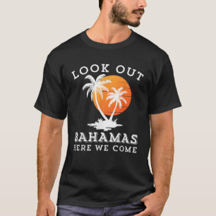 Titta på Bahamas här vi Kom Family Vacation Frie T Shirt