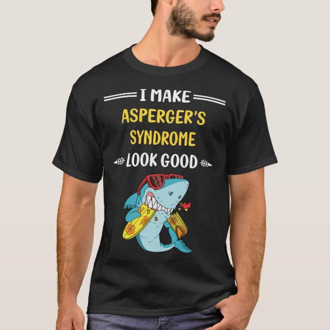 Titta på Bra Aspergers syndrom T Shirt (Framsida)